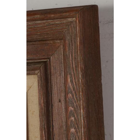 Oil Painting of Rural Pond and Distant Cottages, Mid-Late 20th Century - Picture 2 of 7